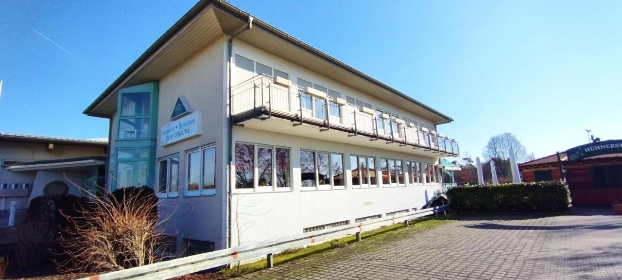 Aparthotel Gaststaette Zur Tribuene Pfungstadt Exterior foto